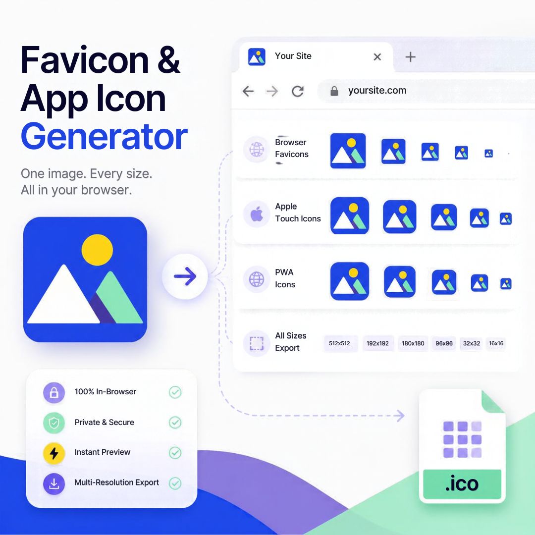 Favicon & App Icon Generator