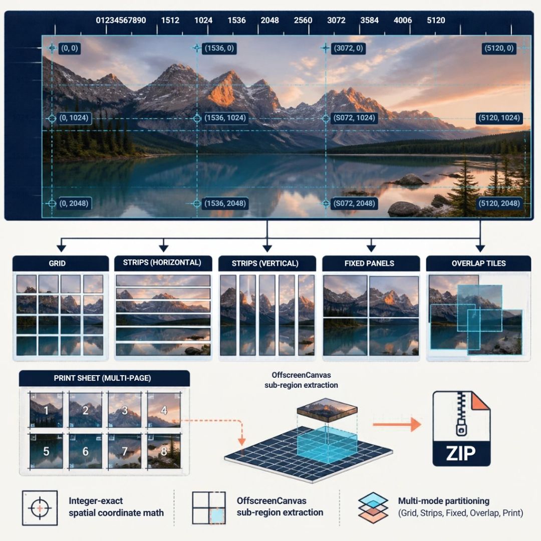 Image Slicer & Panel Splitter